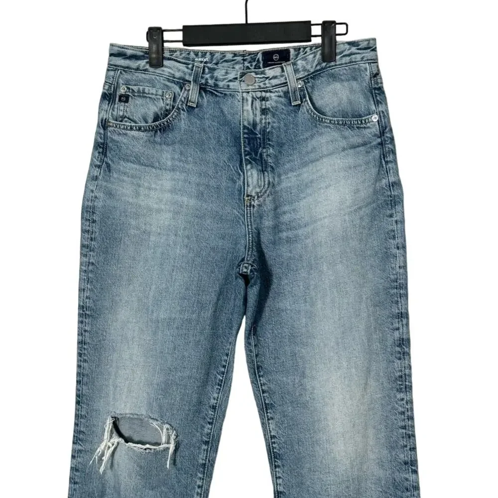 Adriano Goldschmied Alexxis High Rise‎ Straight Vintage Jeans in 1990 Hero Sz 30
